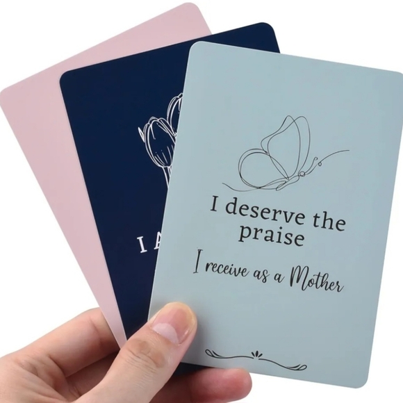 Affirmation Cards for New Mothers Inspire Meditation Postpartum Colebrook Design - Picture 3 of 8
